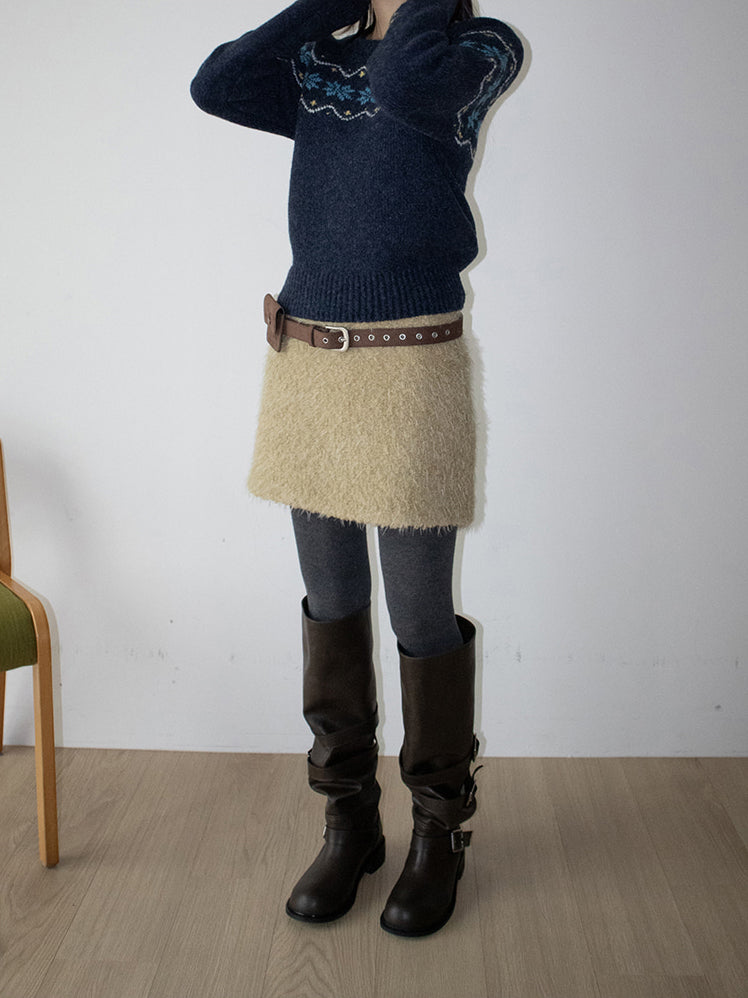 側扣細節率性長靴