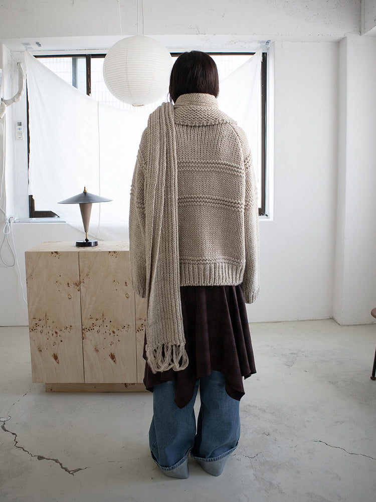 復古美色率性牛仔闊褲