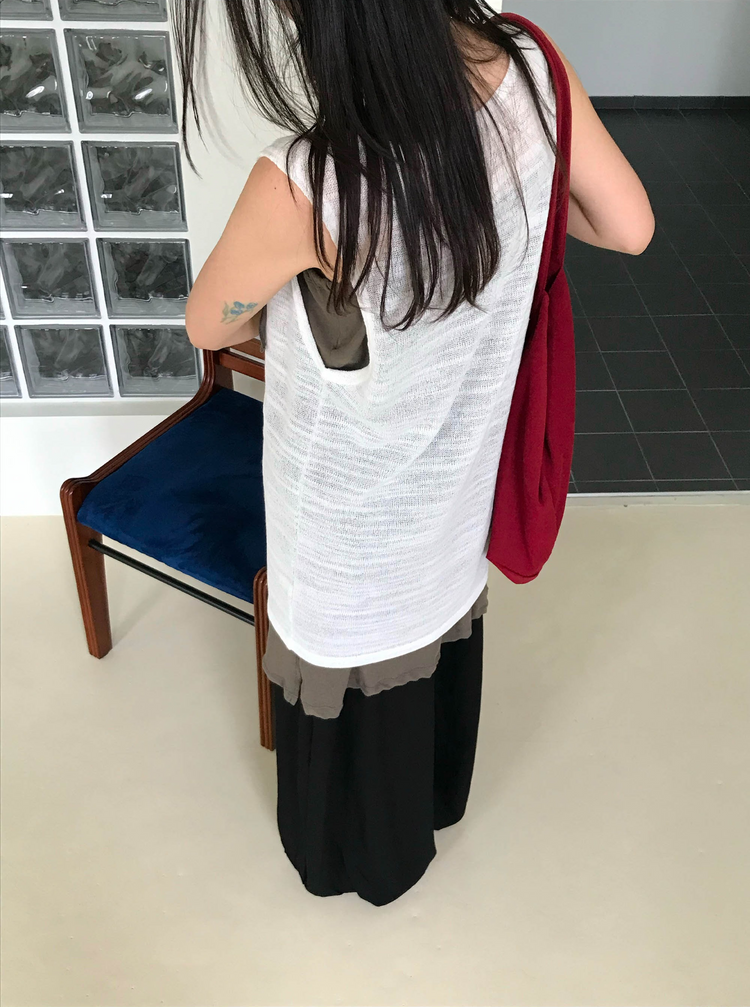 氣球輕薄垂感休閒褲