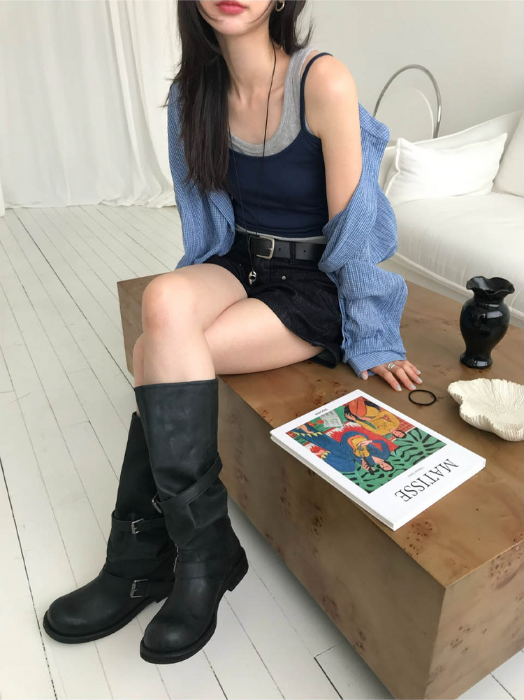 經典簡約多色背心