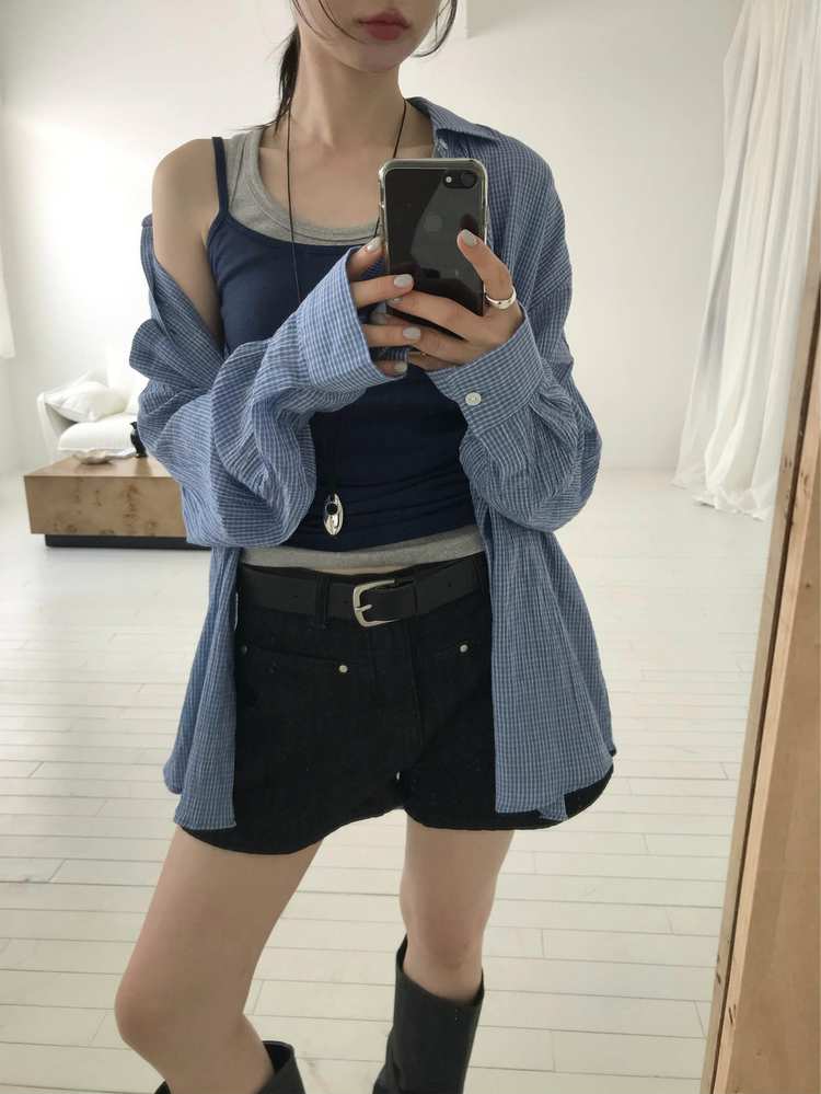 經典簡約多色背心