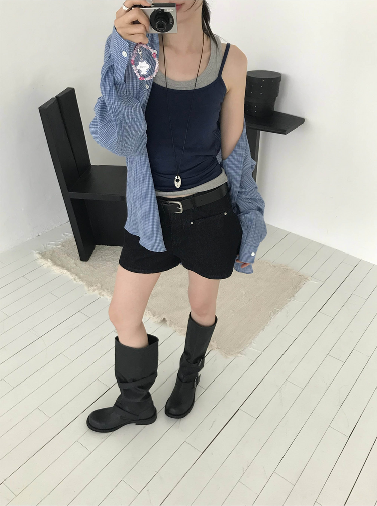 經典簡約多色背心