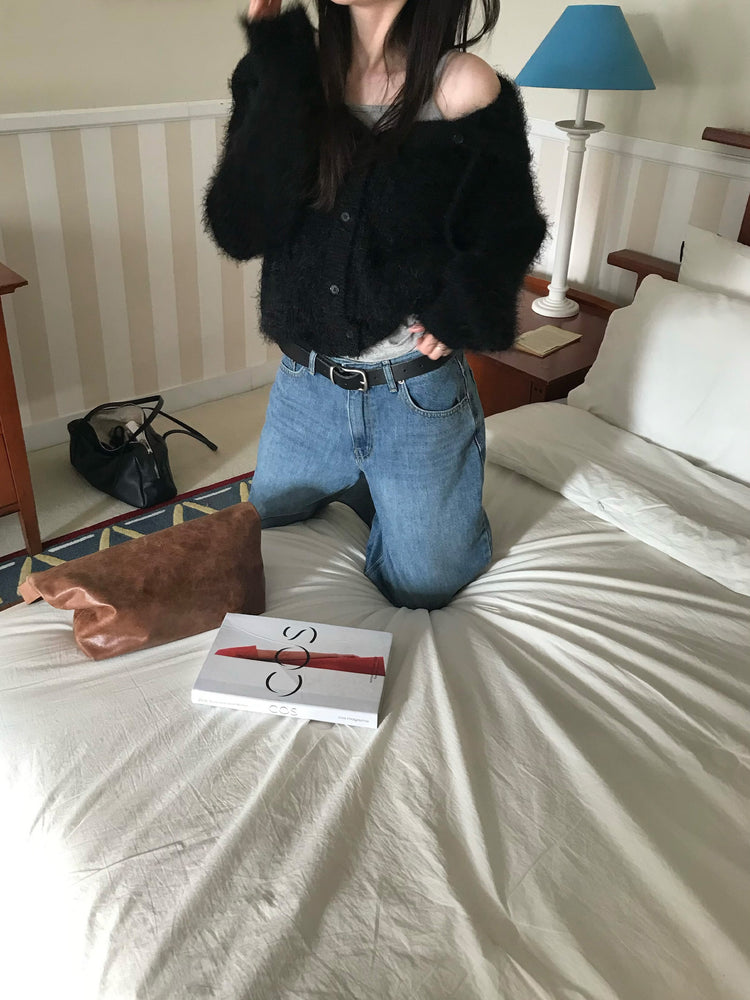 美色細帶鐵牌修身背心