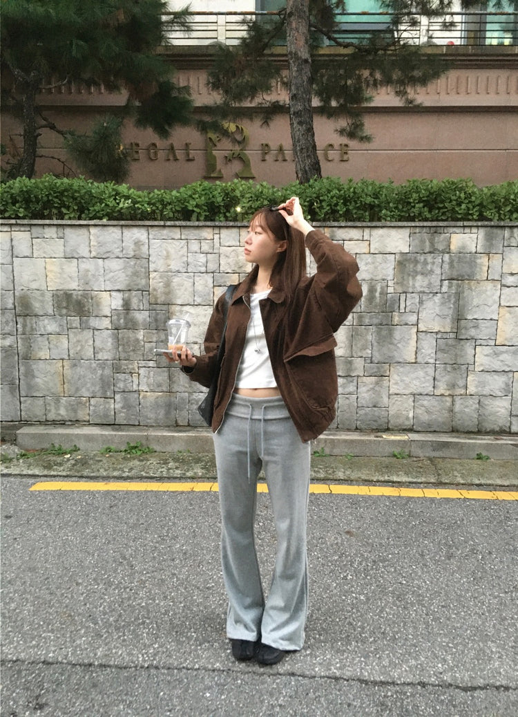 復古水洗感做舊外套