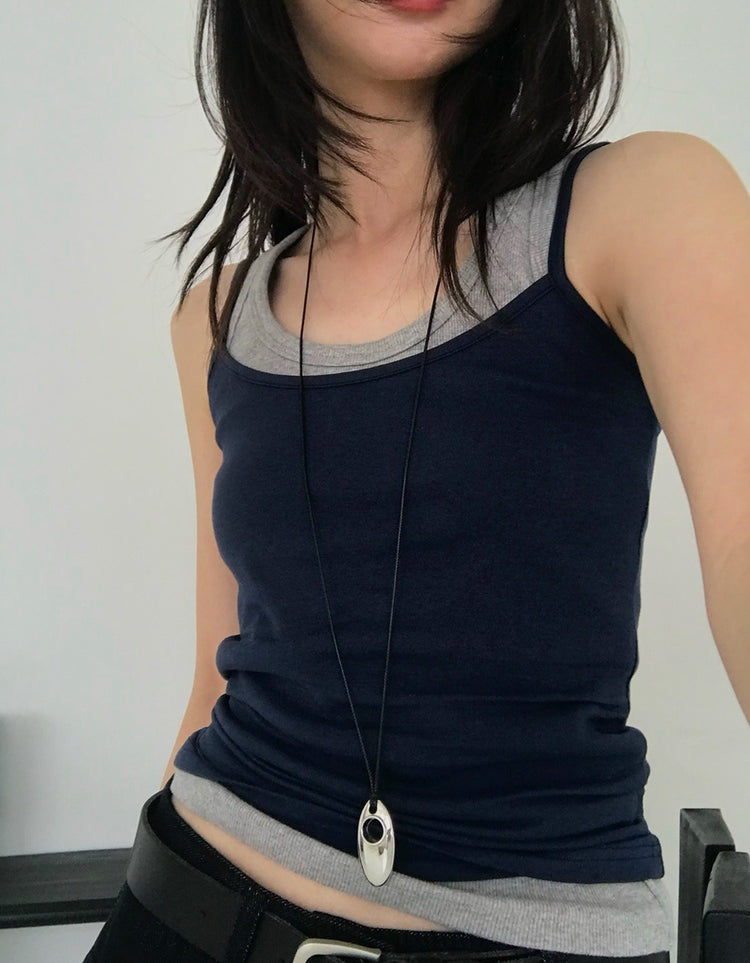 經典簡約多色背心