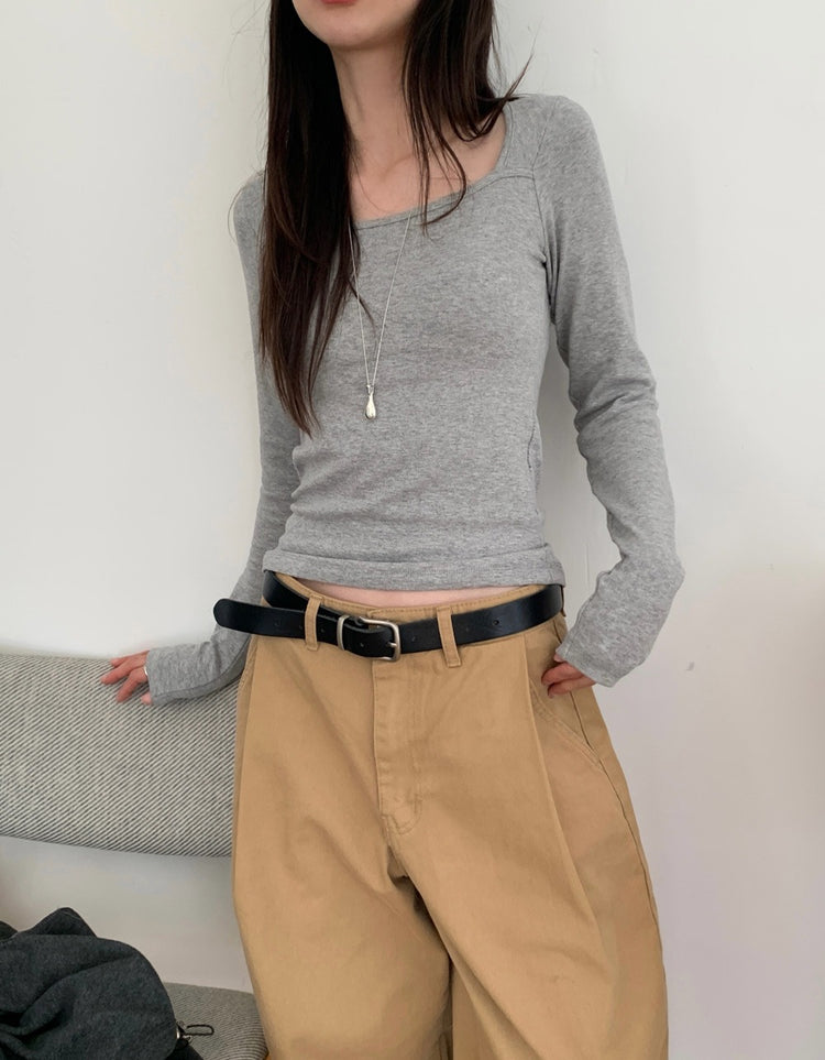 方領基礎修身上衣