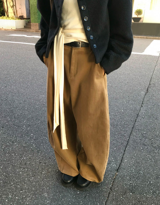 經典美色基礎彎月褲