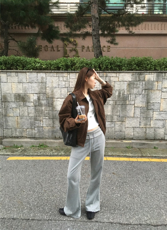 復古水洗感做舊外套