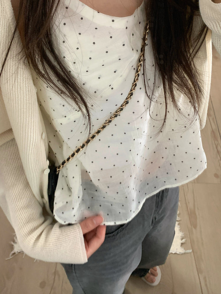 微透膚坑紋針織外套