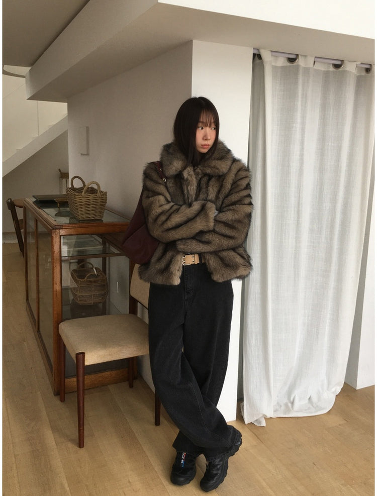 垂領綁帶修腰針織上衣