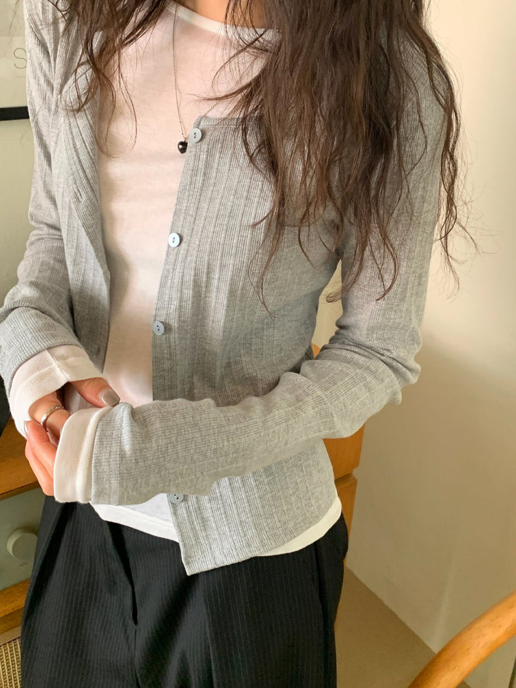 美色透膚基礎上衣