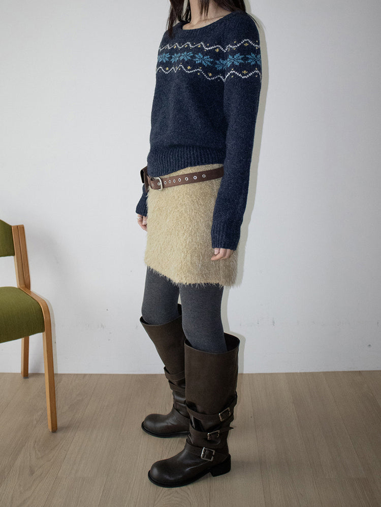 側扣細節率性長靴