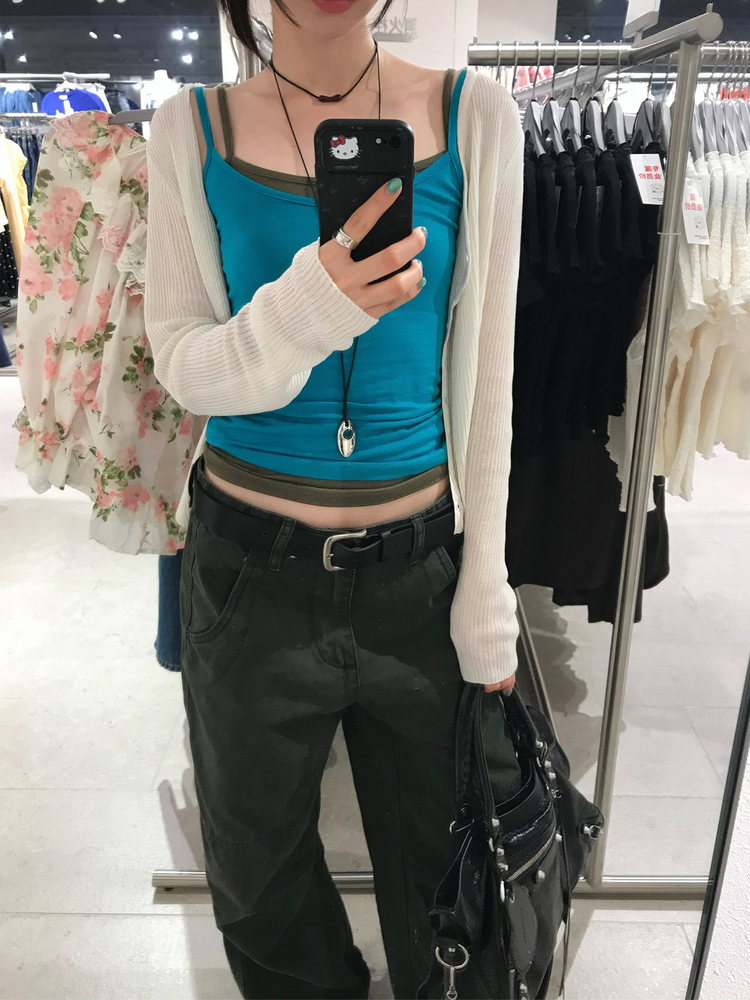 經典簡約多色背心