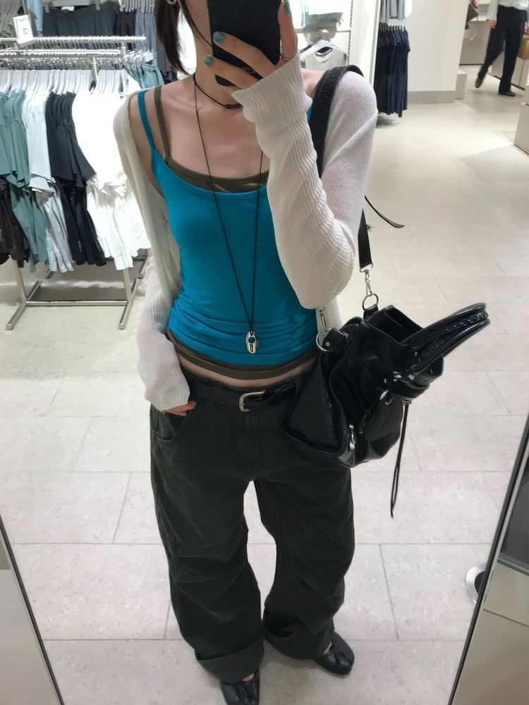 經典簡約多色背心