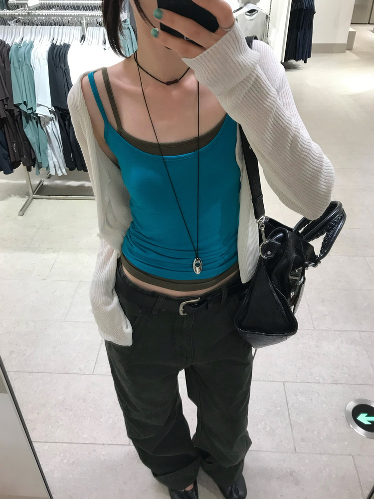 經典簡約多色背心