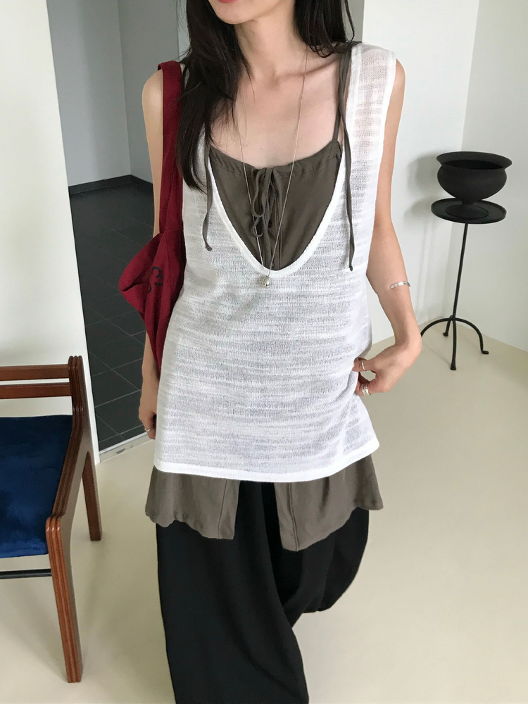 氣球輕薄垂感休閒褲