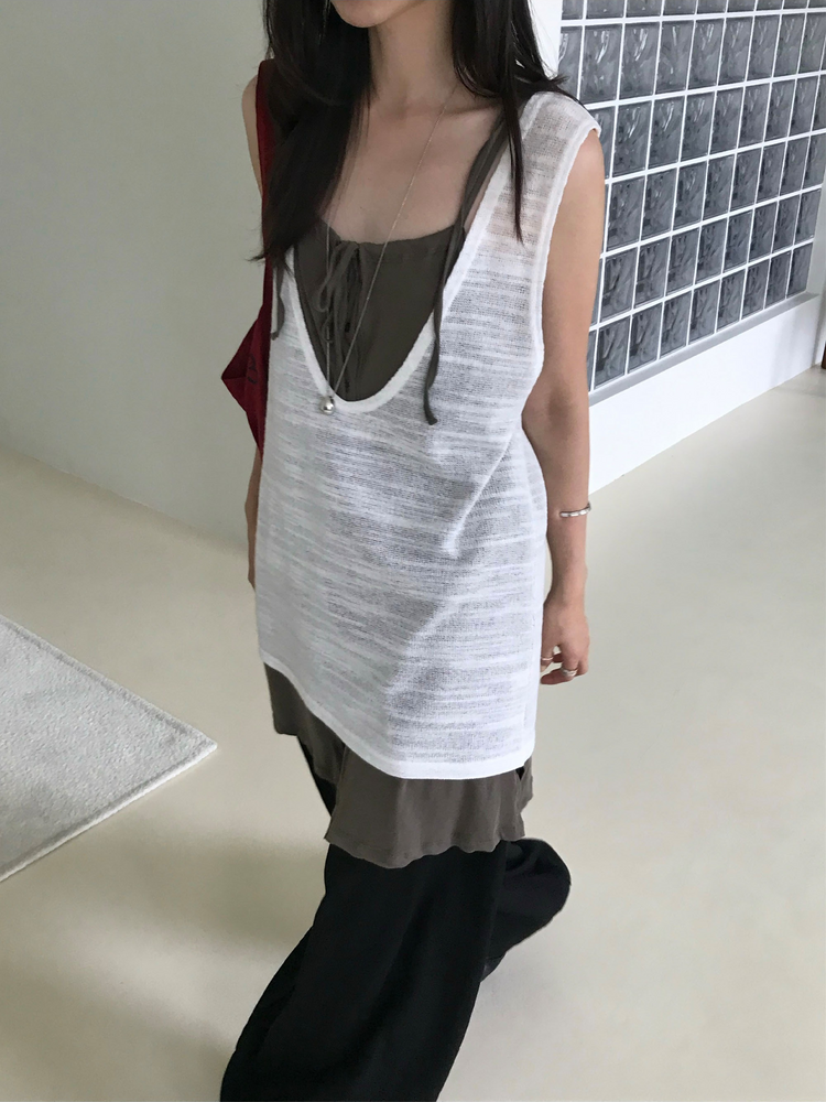 氣球輕薄垂感休閒褲