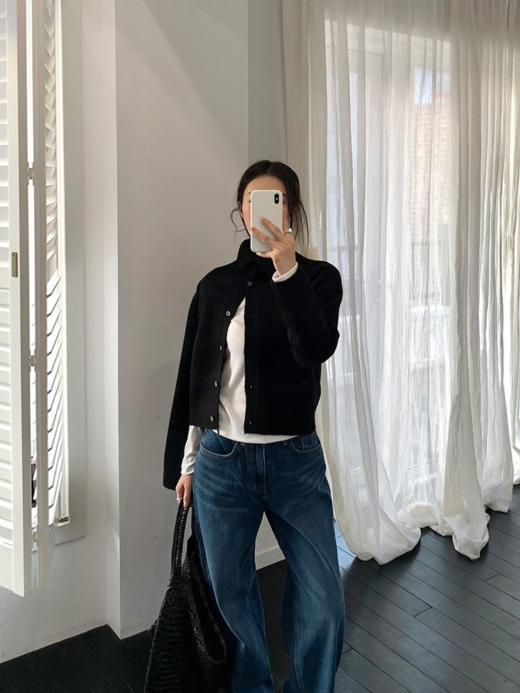 美色基礎圓領上衣