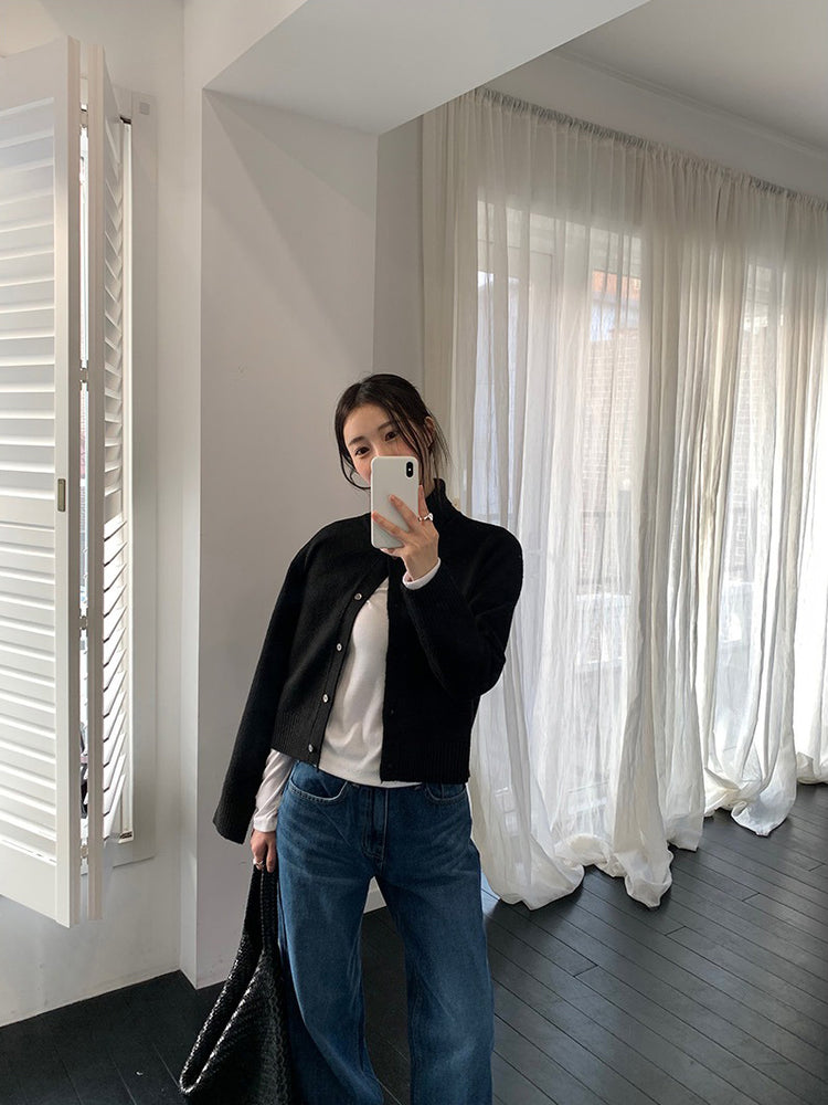 美色基礎圓領上衣