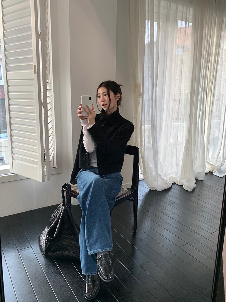 美色基礎圓領上衣