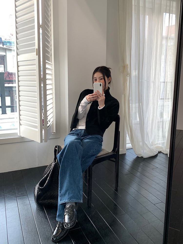 美色基礎圓領上衣