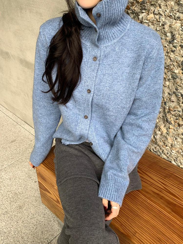 側綁帶細長腿假兩件裙褲