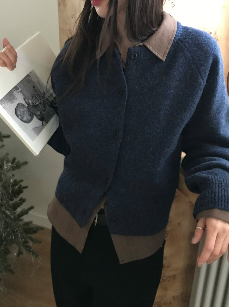 背口袋細節寬鬆直褲