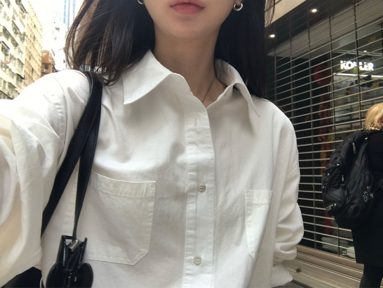 口袋細節直筒牛仔褲