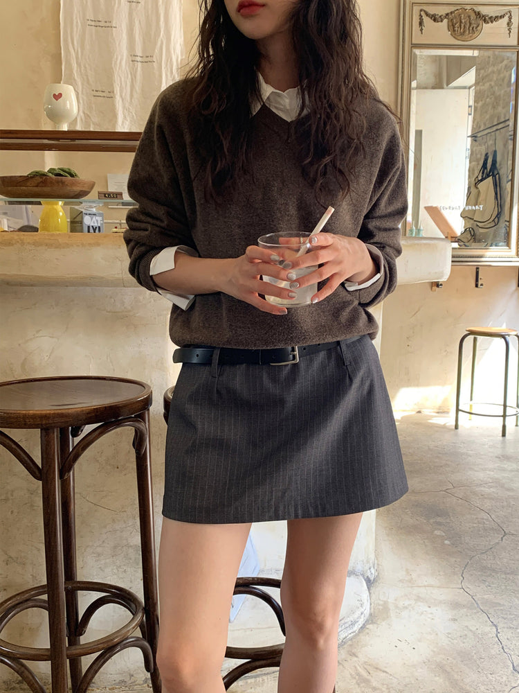 美式合身修腰襯衫