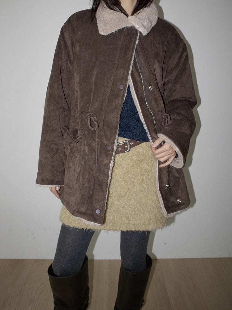 側扣細節率性長靴