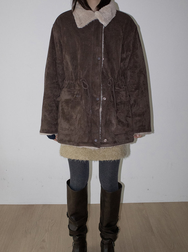 側扣細節率性長靴