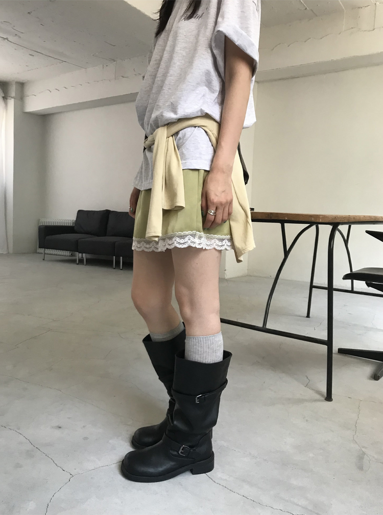 蛋糕圖案印花寬鬆t