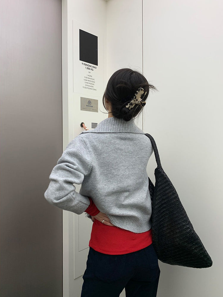 美色基礎圓領上衣