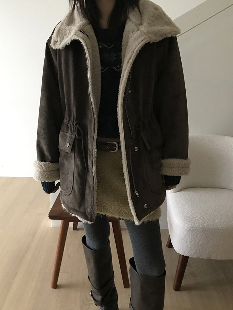 側扣細節率性長靴