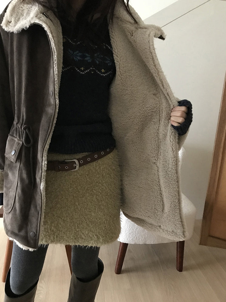 側扣細節率性長靴