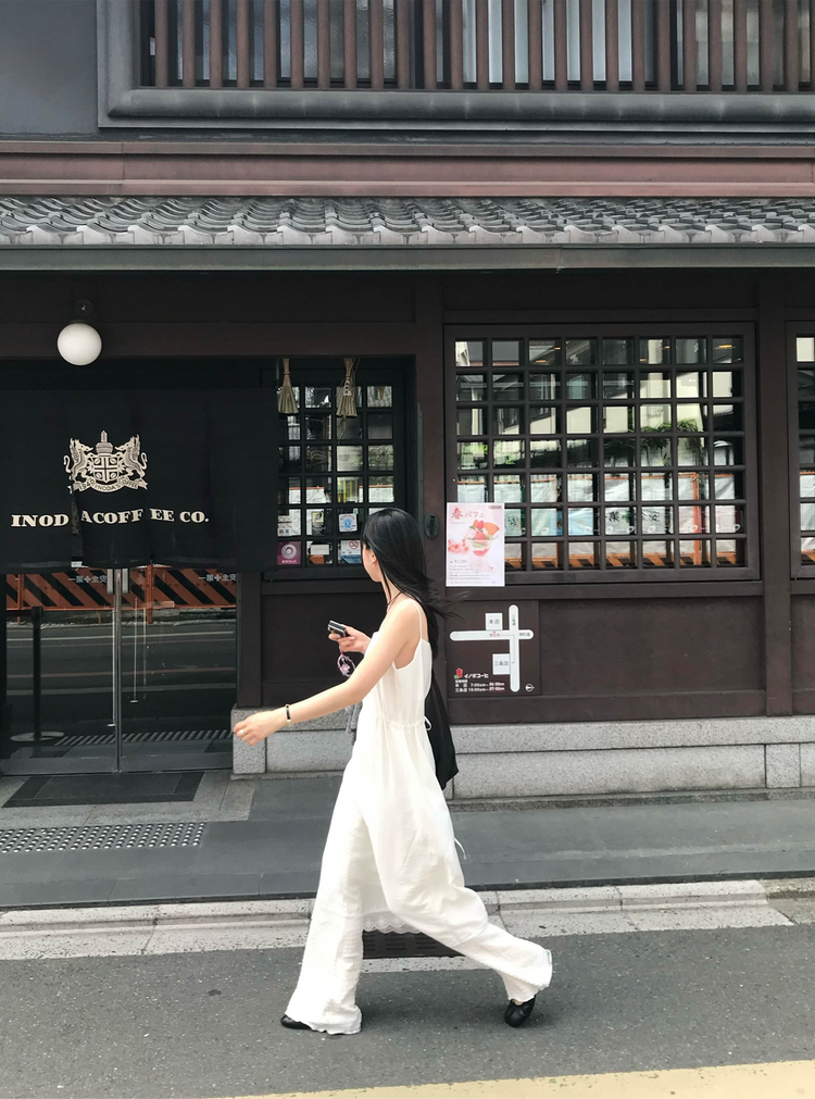 皺皺紋理美腿微喇叭褲