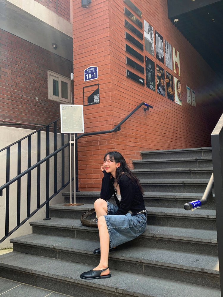 美色排鈕束袖細節外套