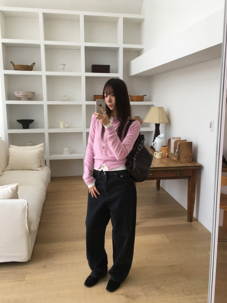 美色排鈕修身上衣