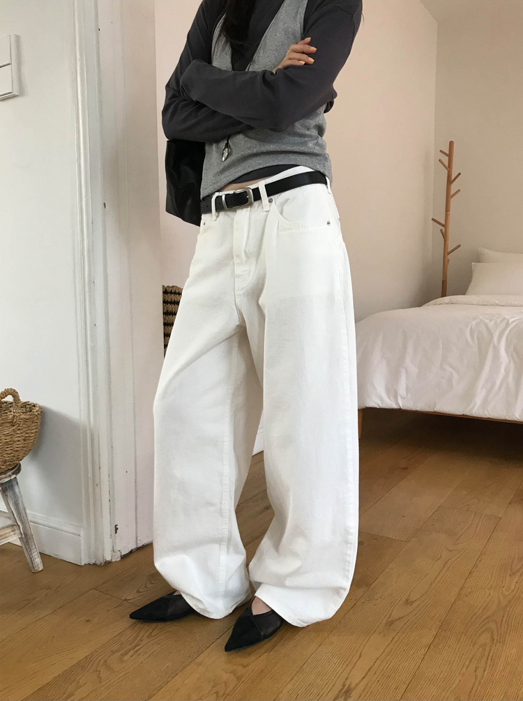 船領弧下擺修腰上衣