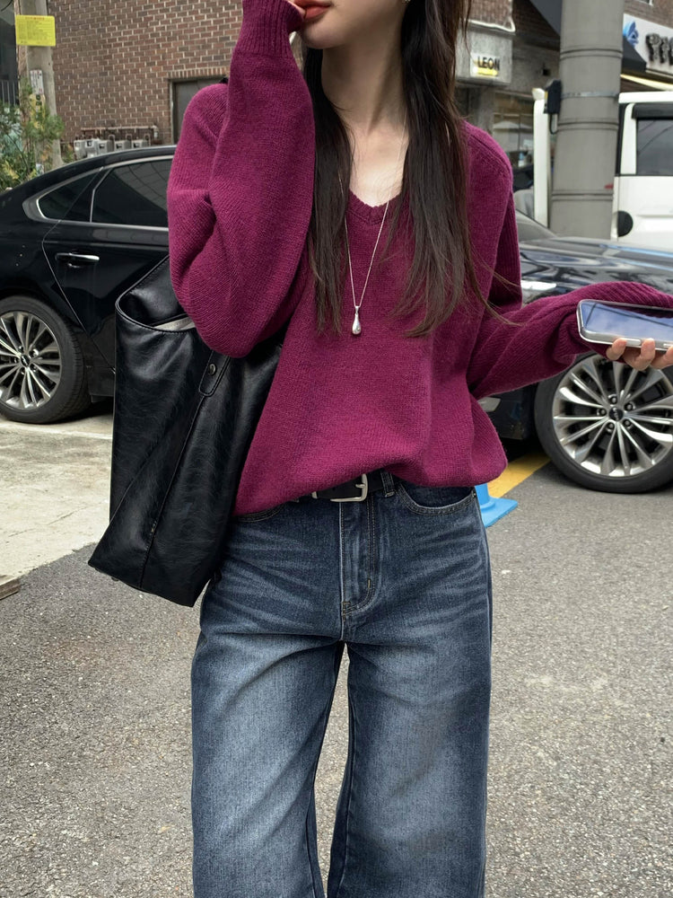 復古美刷色側前壓線細節牛仔褲