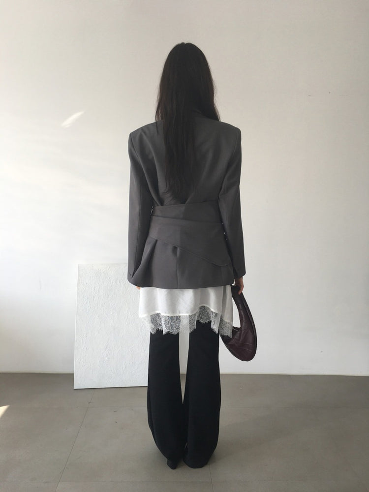 高質三角巾造型感西外