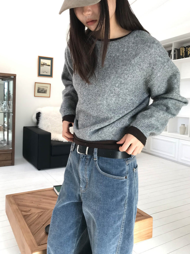 美色燈芯絨質感牛仔褲