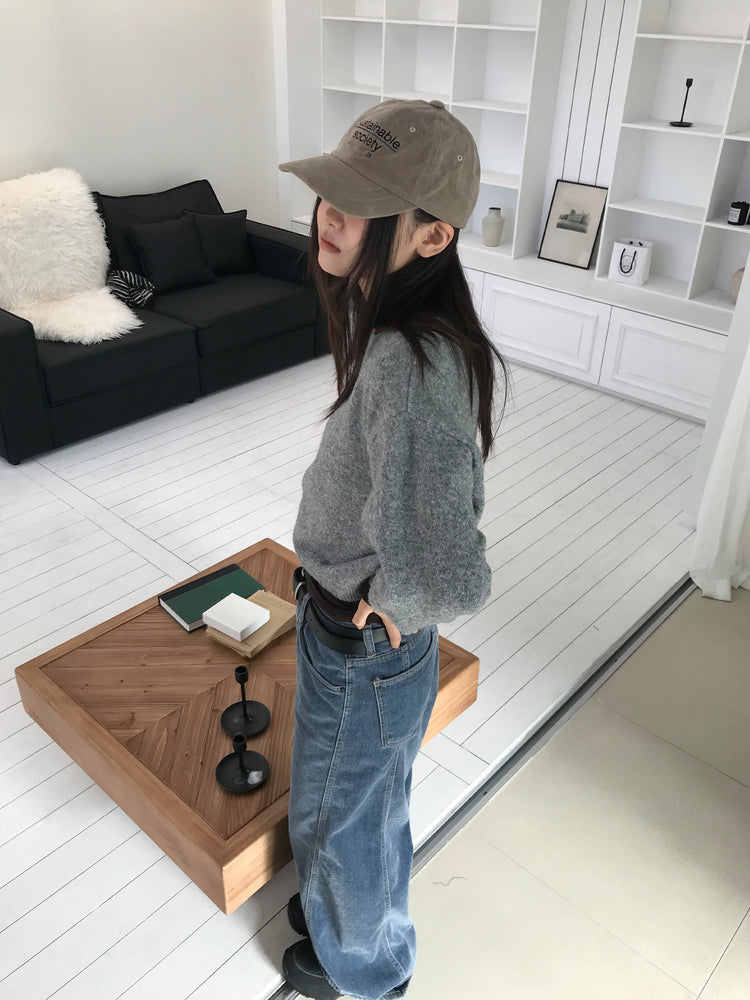 美色燈芯絨質感牛仔褲