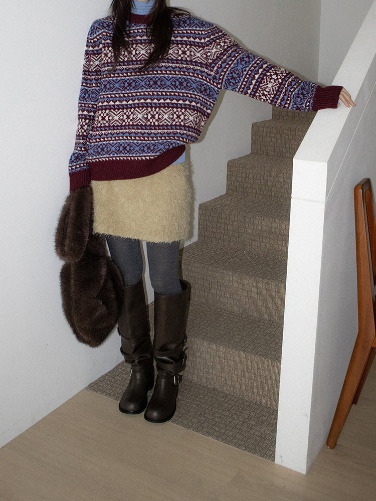 側扣細節率性長靴