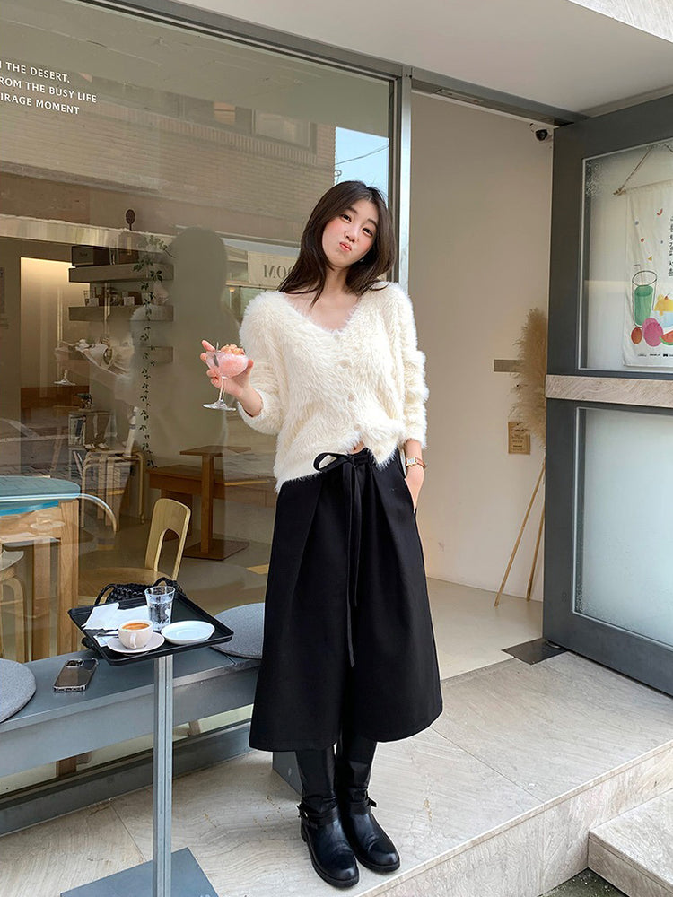 美色親膚毛絨質感外套