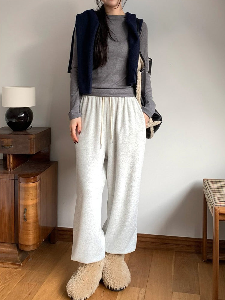 美色基礎圓領上衣