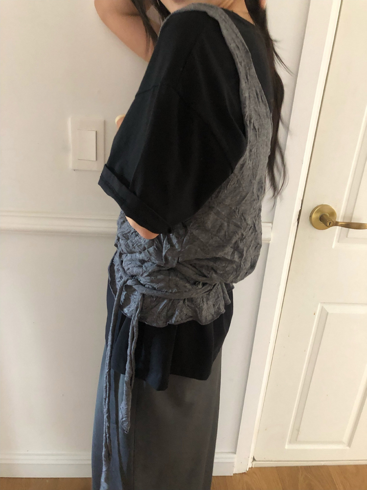 蛋糕圖案印花寬鬆t