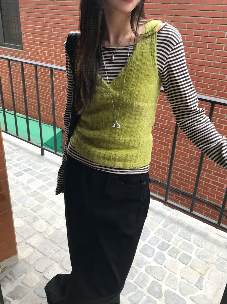 紋理寬肩帶容量袋