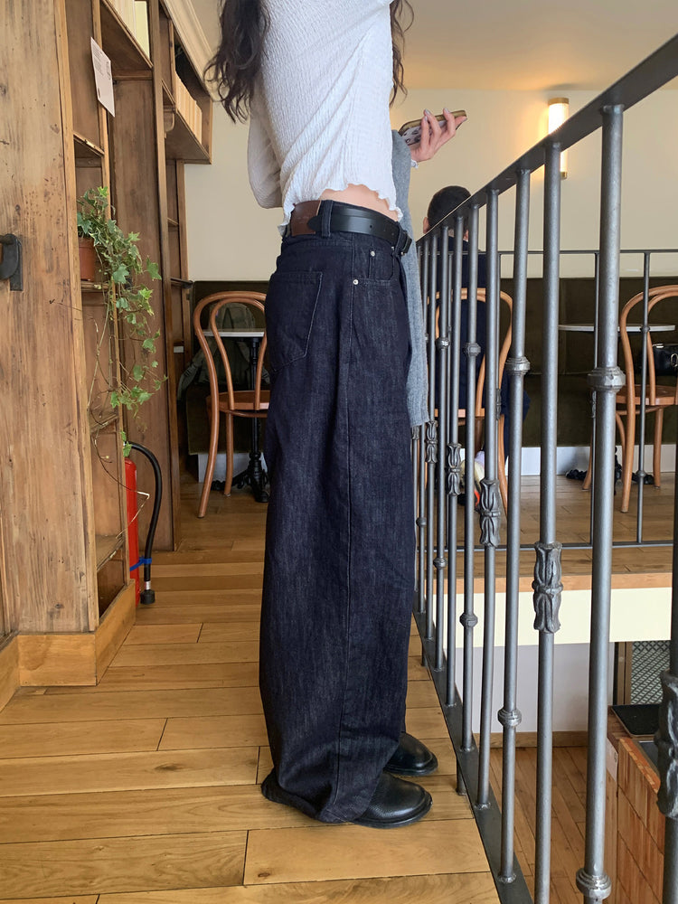 皺皺V領抓褶細節上衣