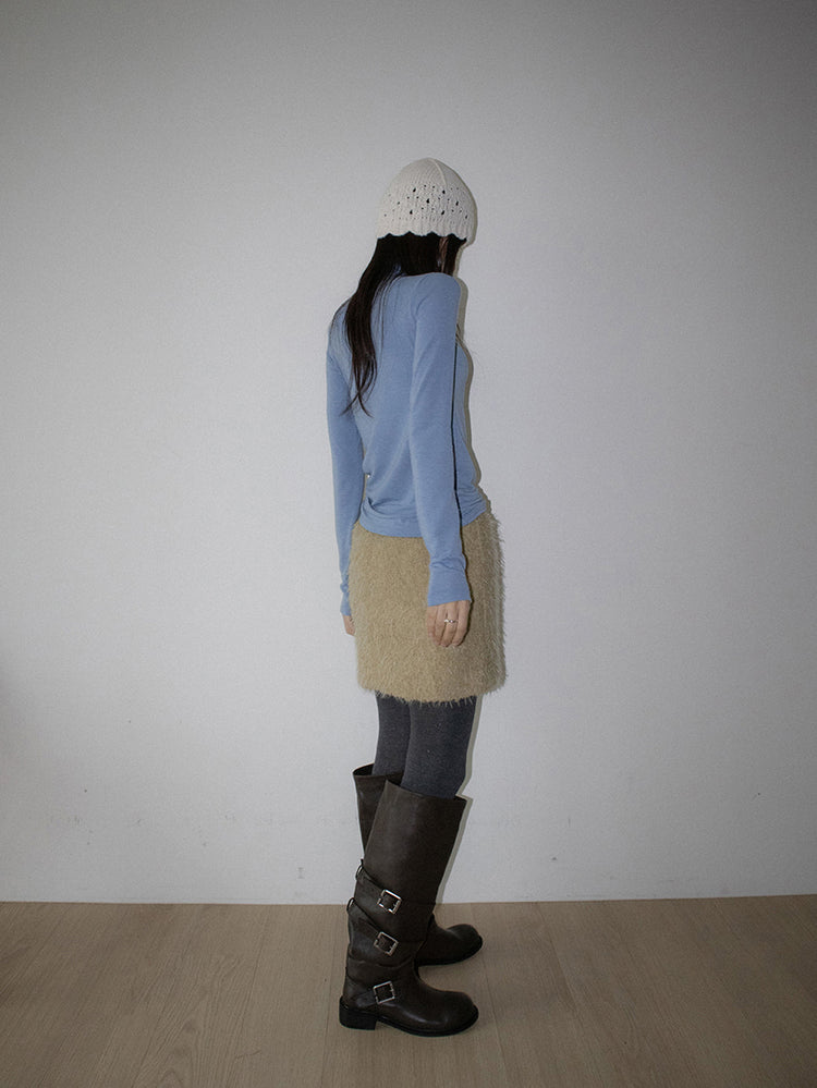 側扣細節率性長靴